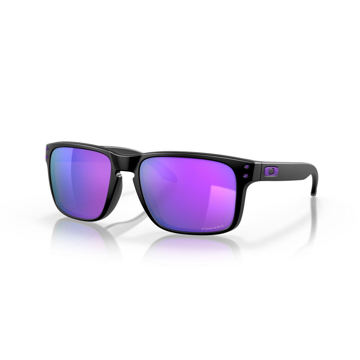 Oakley Holbrook Matte Black/Prizm Violet 0OO9102-9102K6 - Cam2