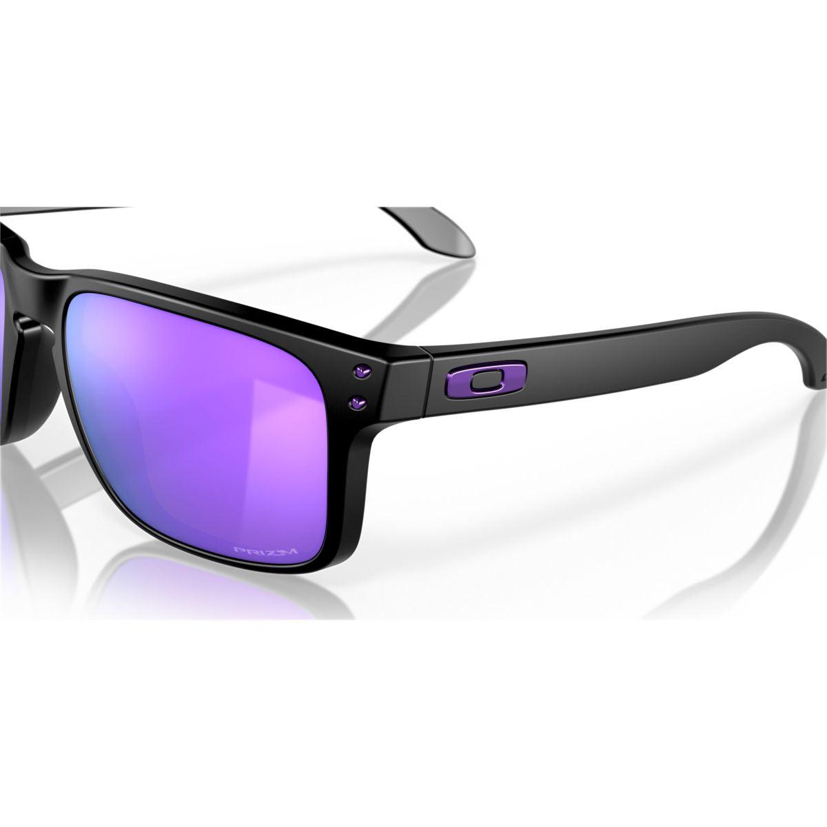 Oakley Holbrook Matte Black/Prizm Violet 0OO9102-9102K6 - Cam2