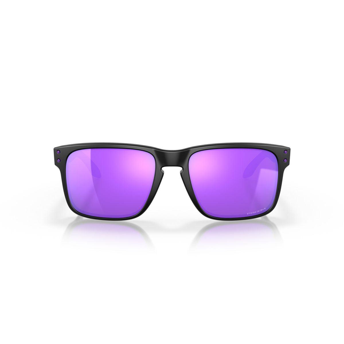 Oakley Holbrook Matte Black/Prizm Violet 0OO9102-9102K6 - Cam2