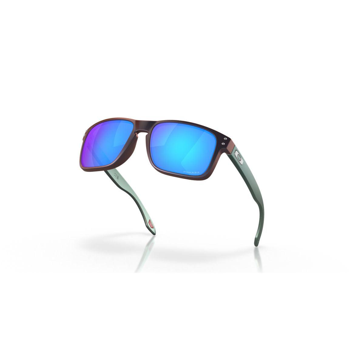 Oakley Holbrook Matte Black/Red Colorshift/Prizm Sapphire 0OO9102-9102W6 - Cam2