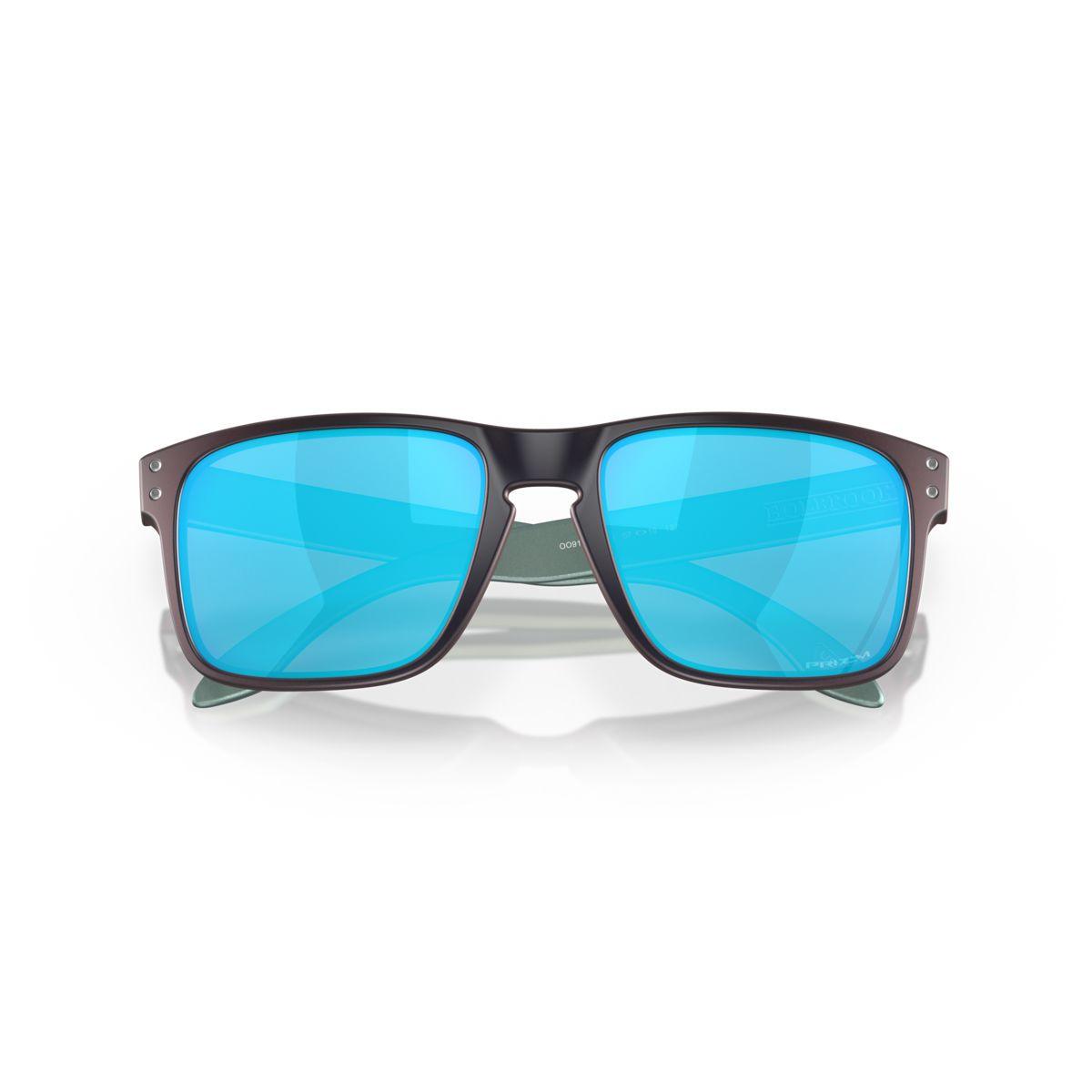 Oakley Holbrook Matte Black/Red Colorshift/Prizm Sapphire 0OO9102-9102W6 - Cam2