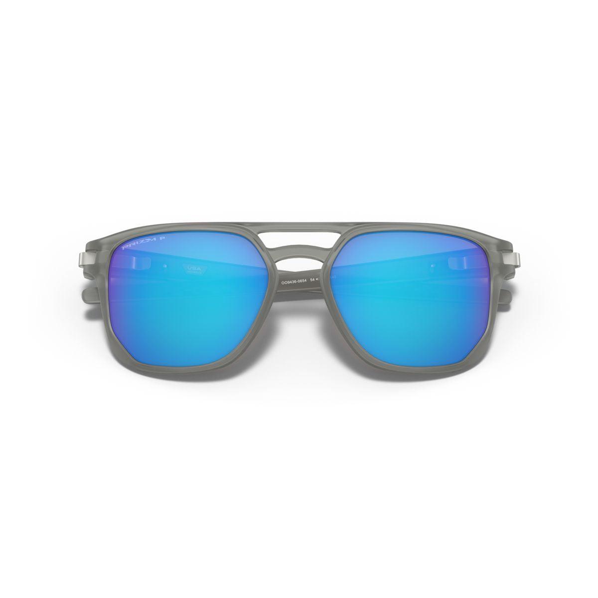 Oakley Latch Beta Matte Grey Ink/Prizm Sapphire Polarized 0OO9436-943606