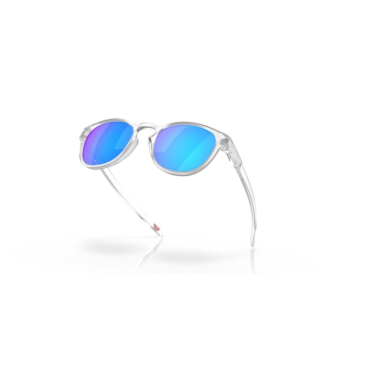 Oakley Latch (Low Bridge Fit) Matte Clear/Prizm Sapphire Polarized 0OO9349-934948 - Cam2