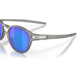 Oakley Latch (Low Bridge Fit) Matte Grey Ink/Prizm Sapphire Polarized 0OO9349-934942 - Cam2