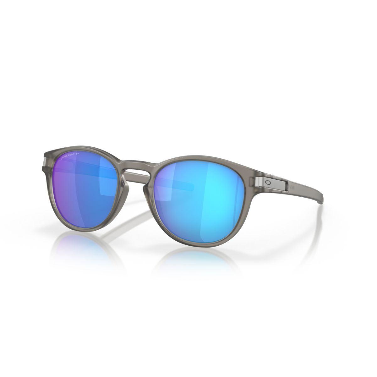 中古 Oakley Latch Prizm Sapphire Polarized Oakley Latch Matte Clear Prizm Sapphire Polarized Sunglasses