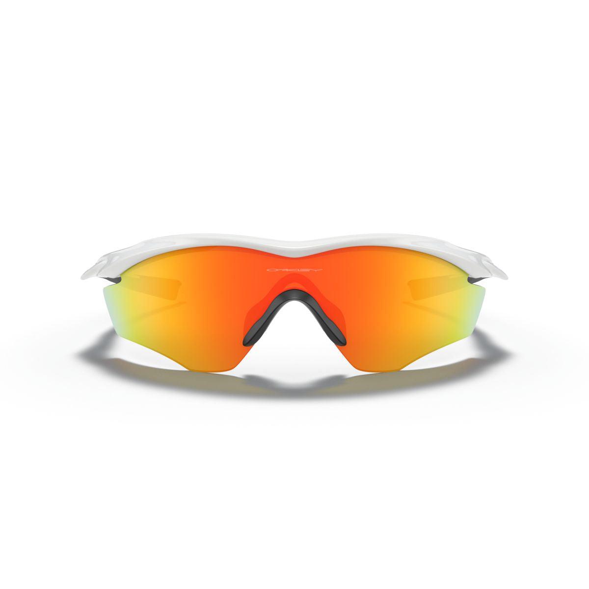 Oakley M2 Frame XL Polished White/Fire Iridium 0OO9343-934305