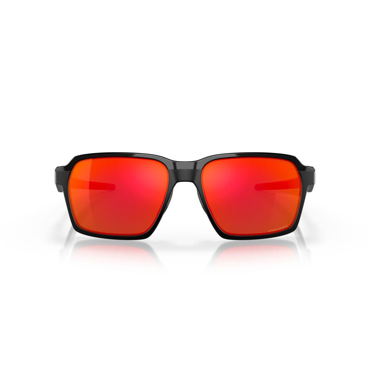 Oakley Parlay Matte Black/Prizm Ruby 0OO4143-414303 - Cam2