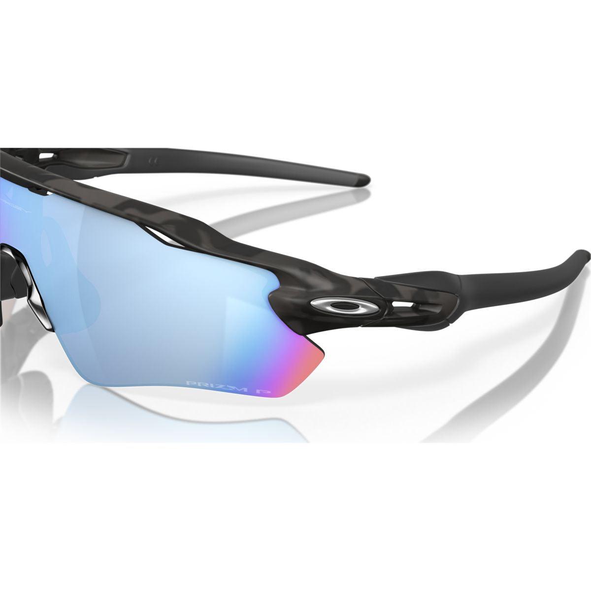 Oakley Radar EV Path Matte Black Camo/Prizm Deep Water Polarized 0OO9208-9208C0 - Cam2