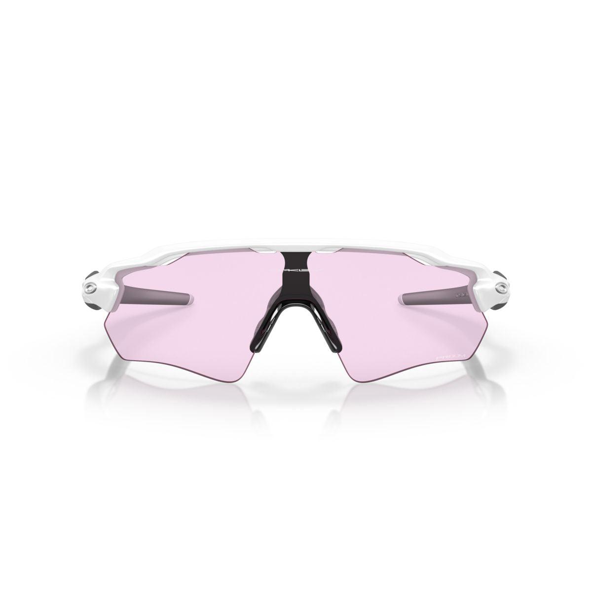NEW Oakley RADAR EV PATH Matte White PRIZM Low Light Clear Lens Sunglass  9208-E5