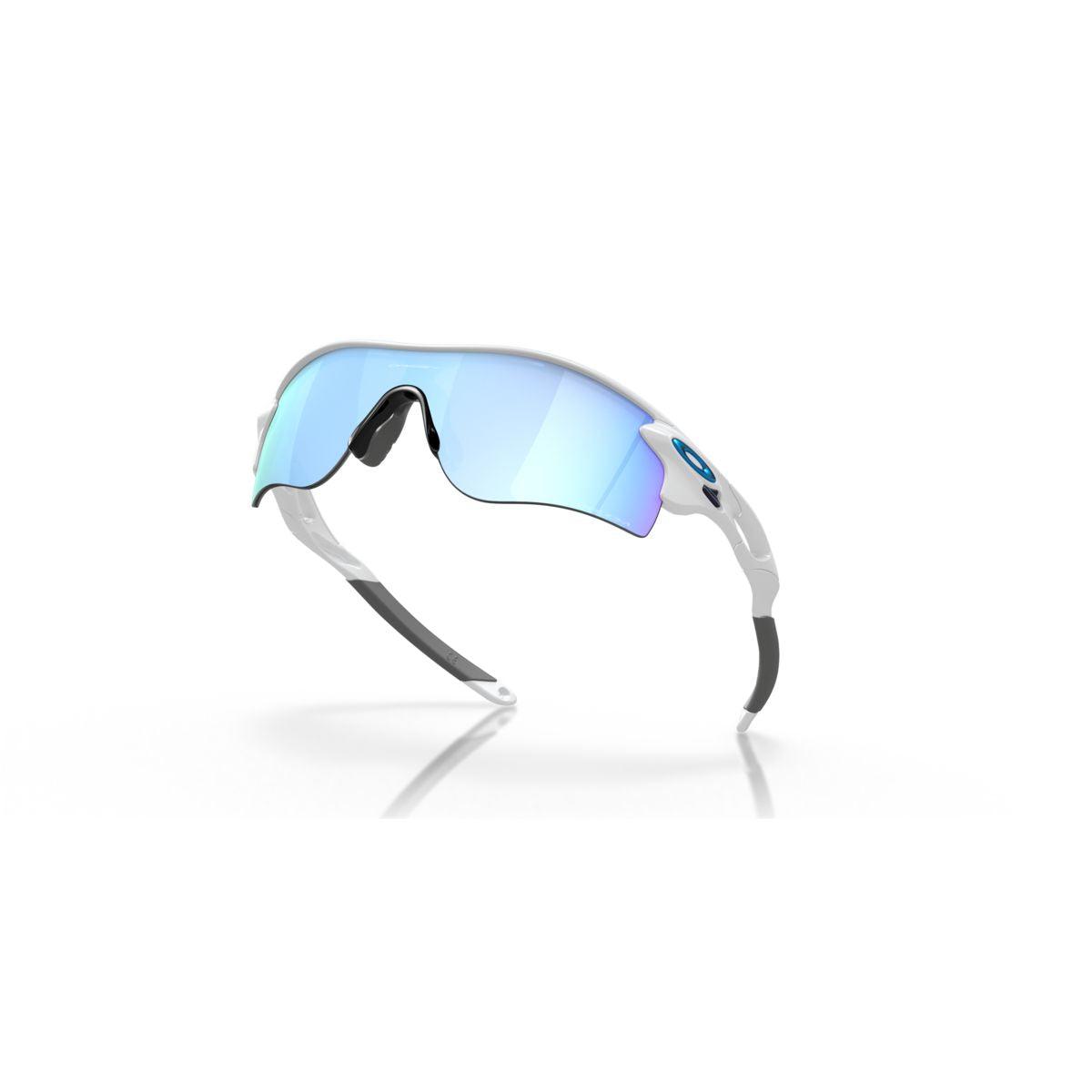 Oakley Radarlock Path (Low Bridge Fit) Matte White/Prizm Deep Water Polarized 0OO9206-920692 - Cam2