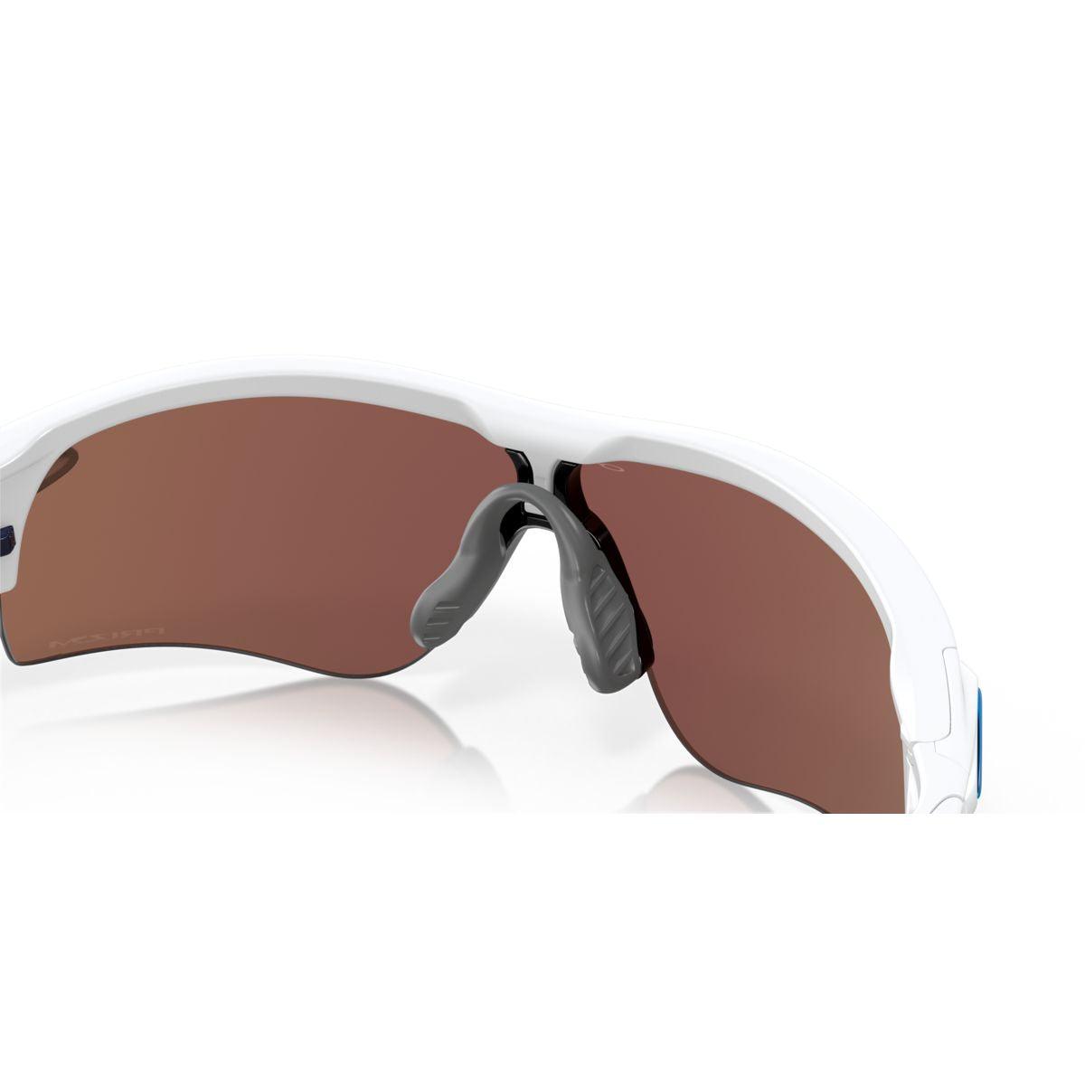 Oakley Radarlock Path (Low Bridge Fit) Matte White/Prizm Deep Water Polarized 0OO9206-920692 - Cam2