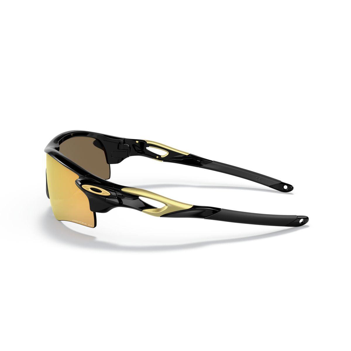 Oakley Radarlock Path (Low Bridge Fit) Polished Black/Prizm 24K Polarized 0OO9206-920674 - Cam2