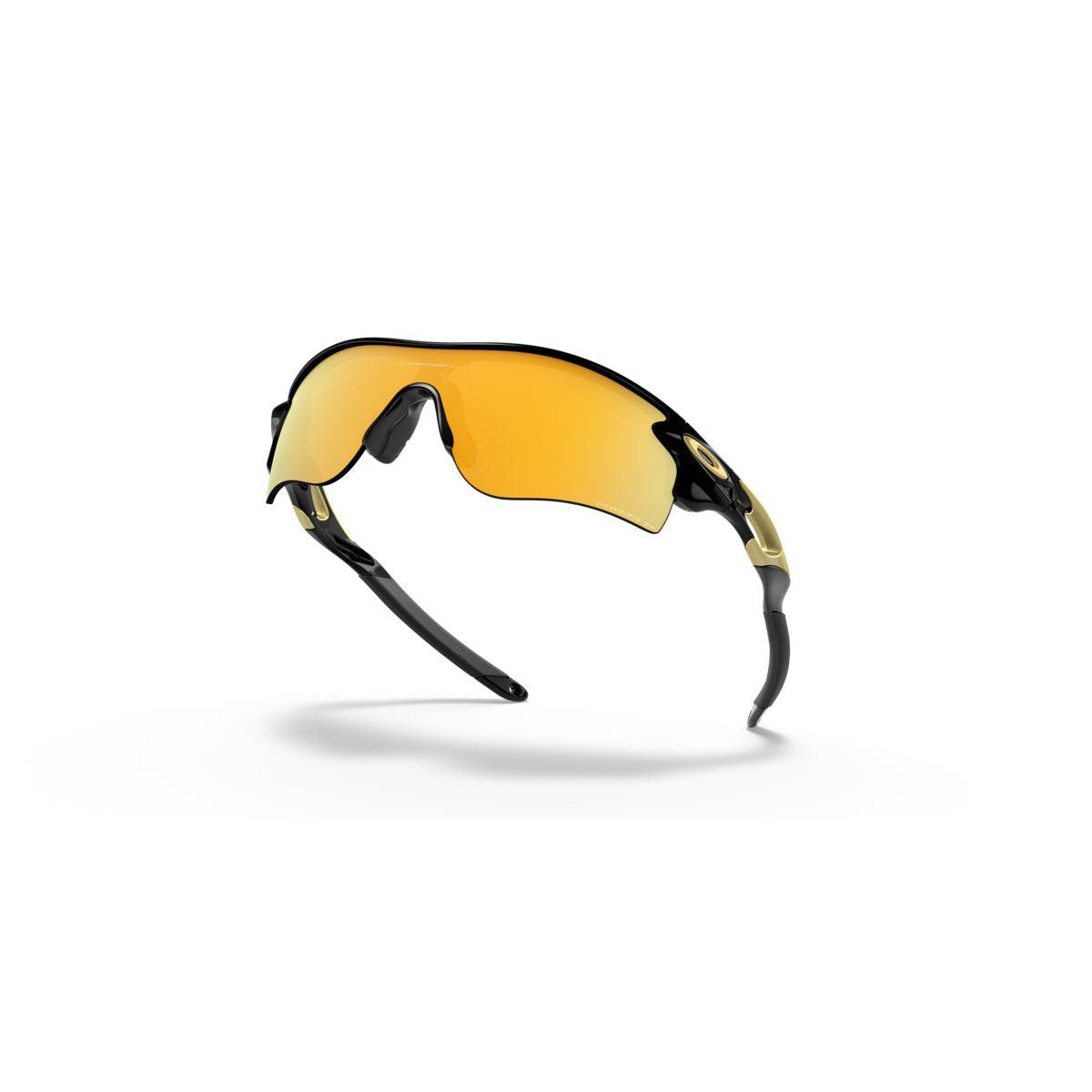 Oakley Radarlock Path (Low Bridge Fit) Polished Black/Prizm 24K Polarized 0OO9206-920674 - Cam2