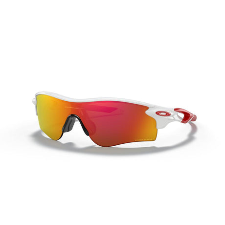 Oakley Radarlock Path (Low Bridge Fit) Polished White/Prizm Ruby 0OO9206-920646 - Cam2