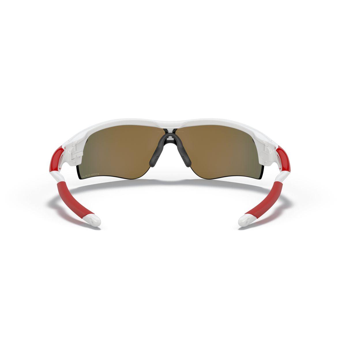 Oakley Radarlock Path (Low Bridge Fit) Polished White/Prizm Ruby 0OO9206-920646 - Cam2