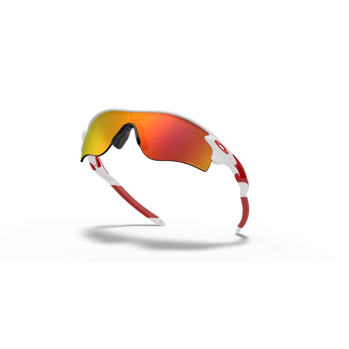 Oakley Radarlock Path (Low Bridge Fit) Polished White/Prizm Ruby 0OO9206-920646 - Cam2