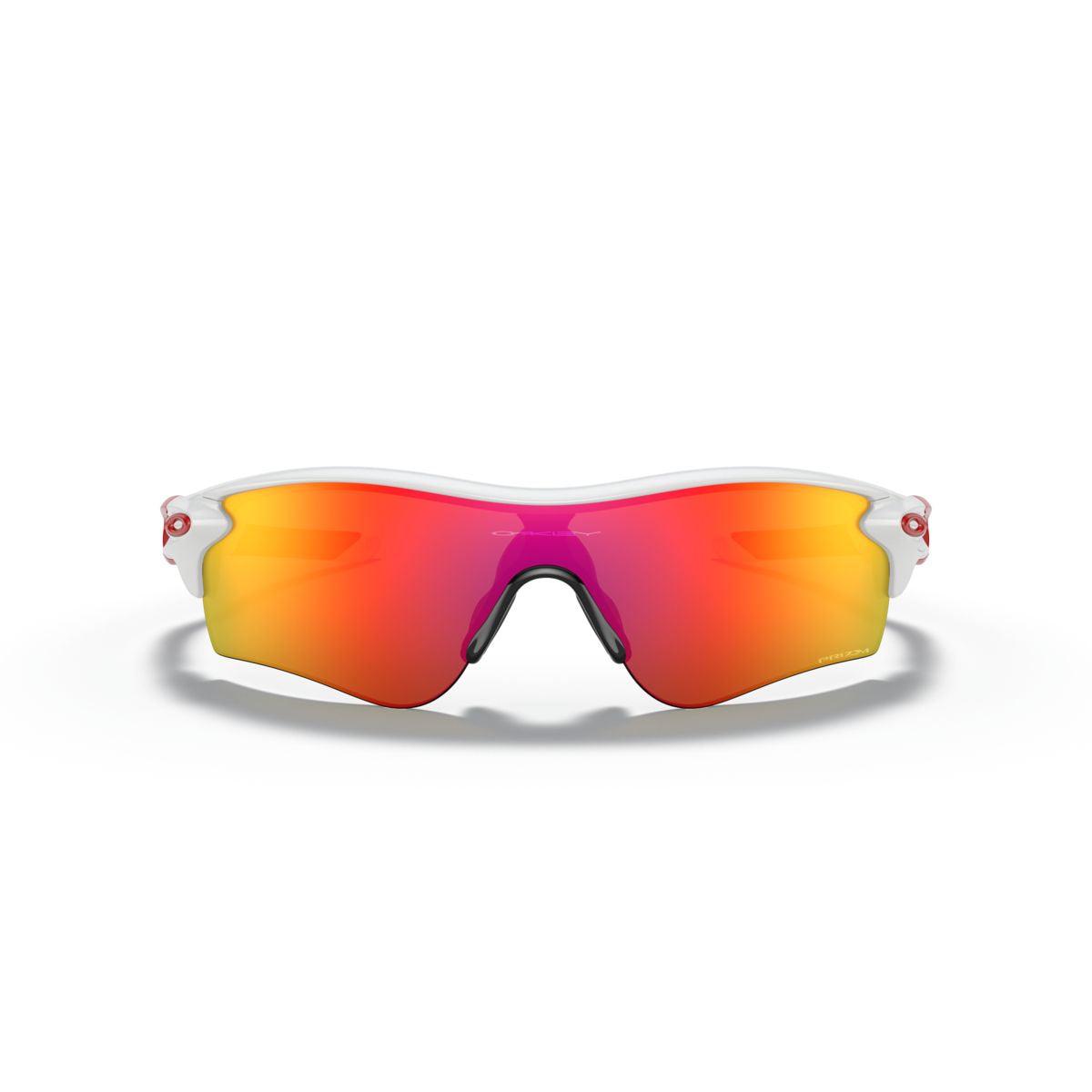 Oakley Radarlock Path (Low Bridge Fit) Polished White/Prizm Ruby 0OO9206-920646 - Cam2