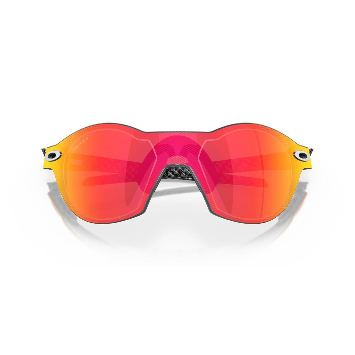 Oakley Re:subzero Carbon Fiber/Prizm Ruby 0OO9098-909802 - Cam2