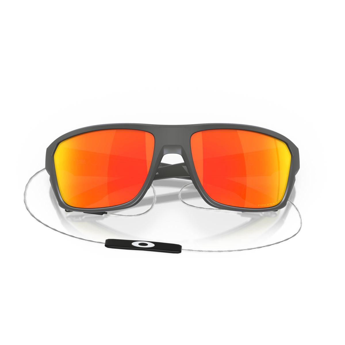 Oakley Split Shot Matte Heather Gray/Prizm Ruby Polarized