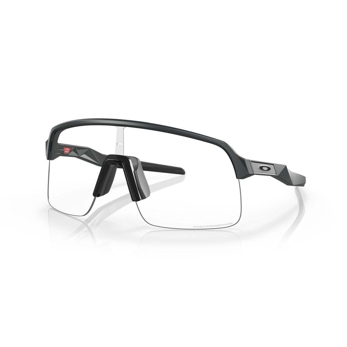 Oakley Sutro Lite (Low Bridge Fit) Matte Carbon/Clear To Black