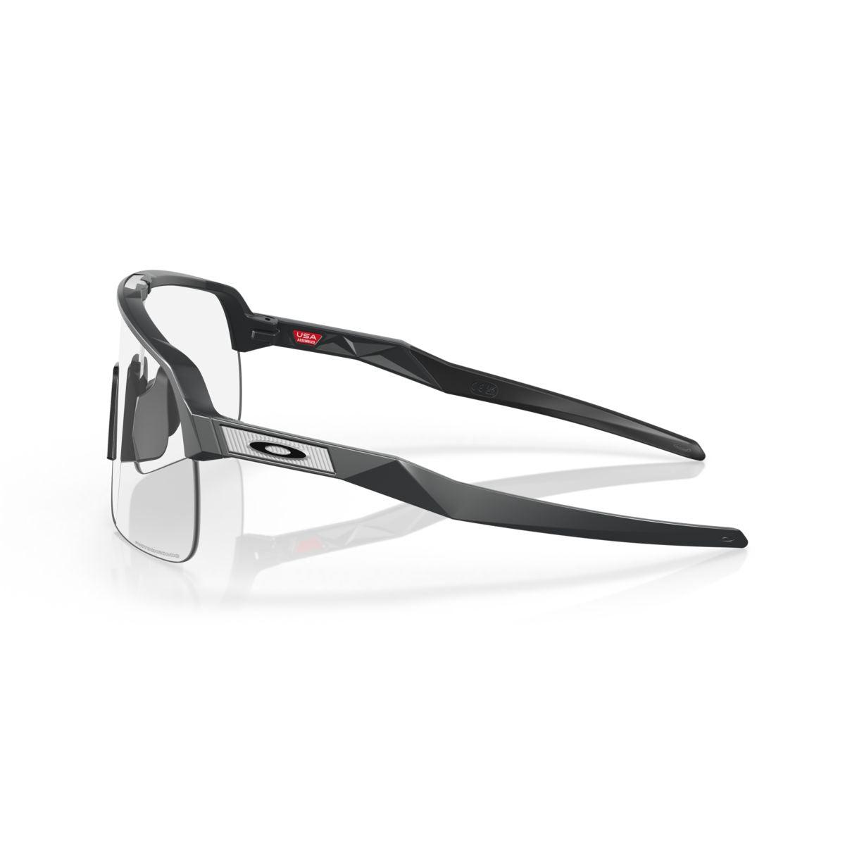 Oakley Sutro Lite (Low Bridge Fit) Matte Carbon/Clear To Black