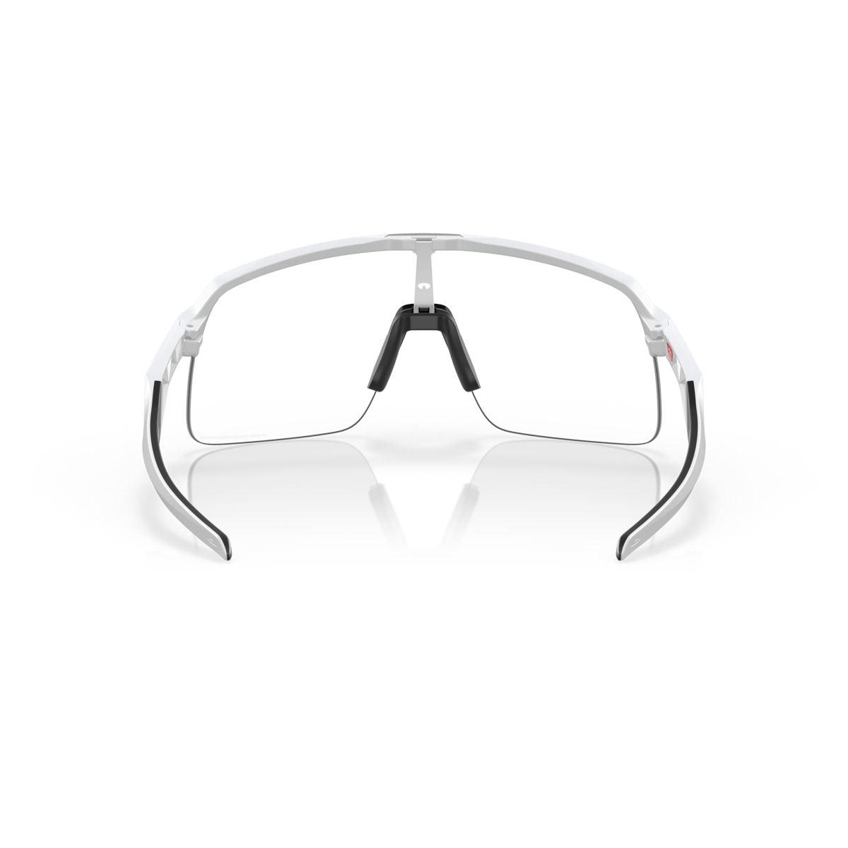 Oakley Sutro Lite (Low Bridge Fit) Matte White/Clear To Black