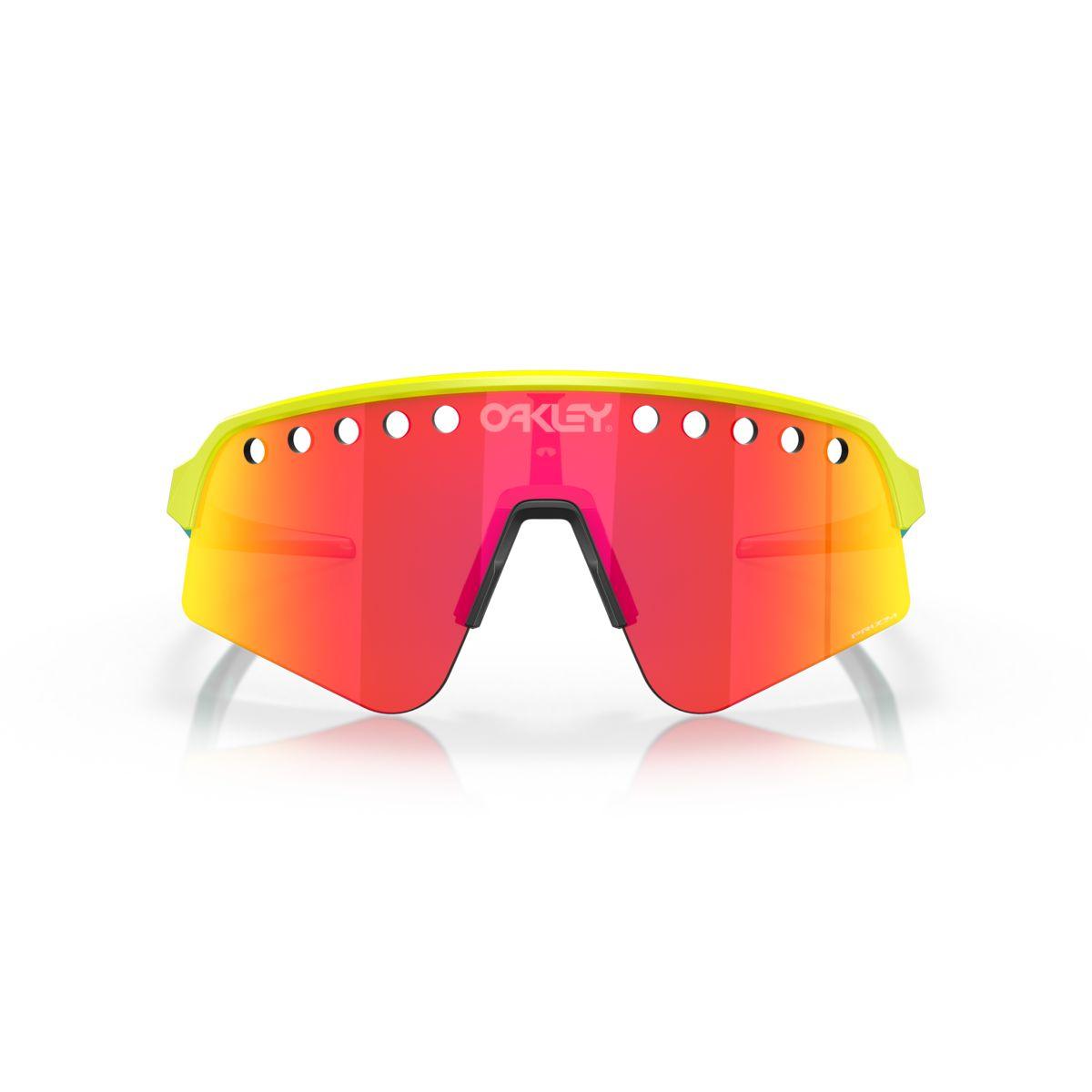 Oakley Sutro Lite Sweep Tennis Ball Yellow/Prizm Ruby 0OO9465-946506 - Cam2