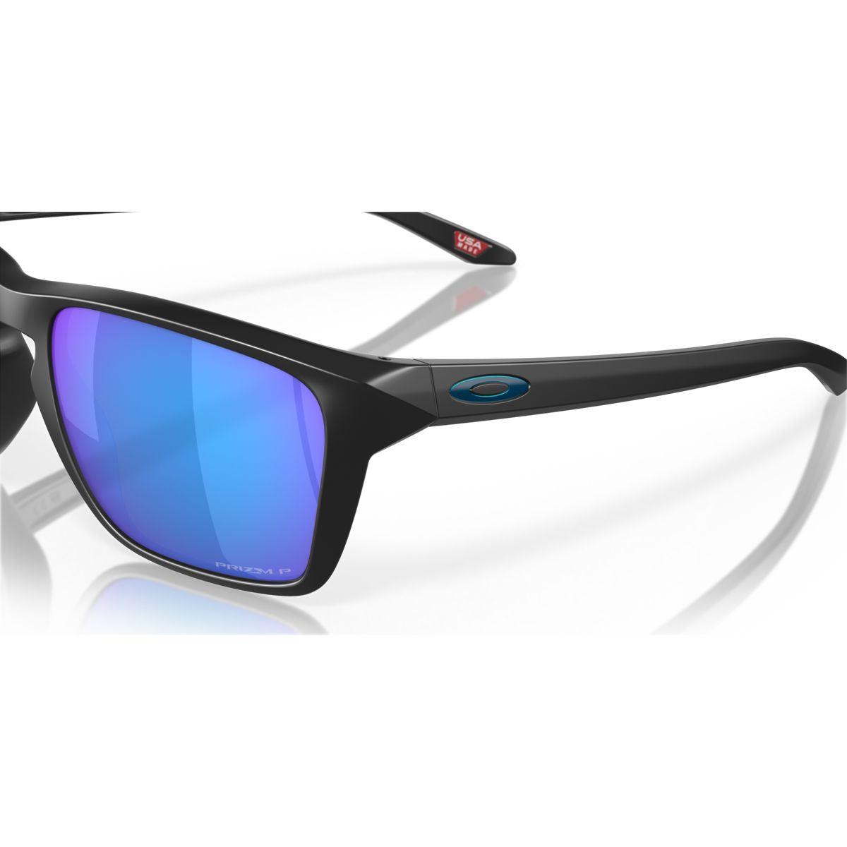 Oakley Sylas (Low Bridge Fit) Matte Black/Prizm Sapphire Polarized 0OO9448F-944804