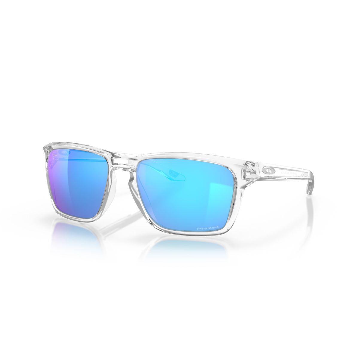 Oakley Sylas (Low Bridge Fit) Polished Clear/Prizm Sapphire 0OO9448F-944808