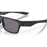 Oakley Twoface (Low Bridge Fit) Matte Black/Prizm Grey Polarized 0OO9256-925619