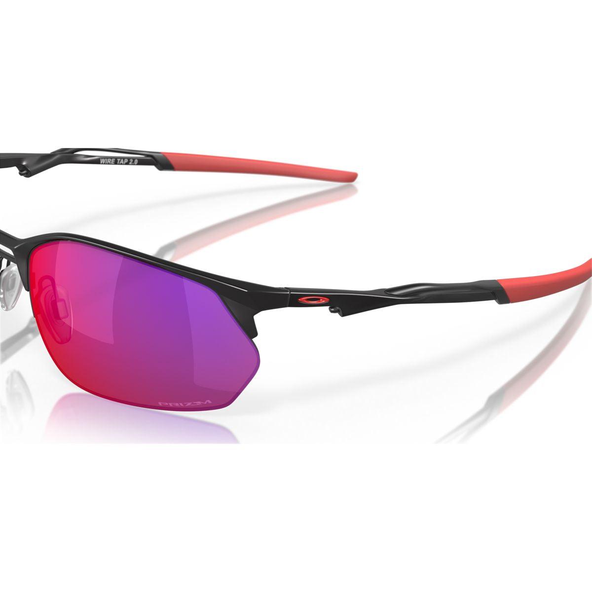 Oakley Wire Tap 2.0 Satin Black/Prizm Road 0OO4145-414510 - Cam2