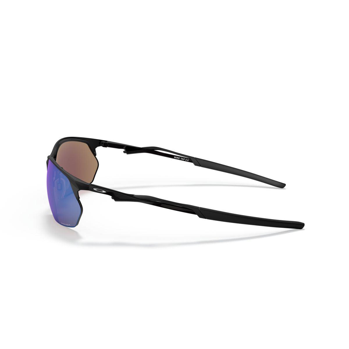 Oakley Wire Tap 2.0 Satin Black/Prizm Sapphire 0OO4145-414504 - Cam2