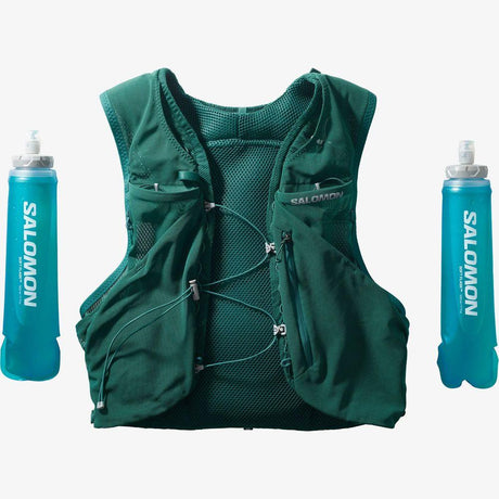 Salomon Unisex Adv Skin 5 Running Vest w/ Flasks - Cam2
