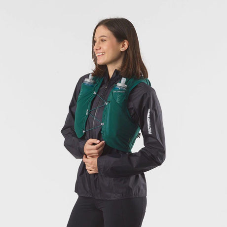 Salomon Unisex Adv Skin 5 Running Vest w/ Flasks - Cam2