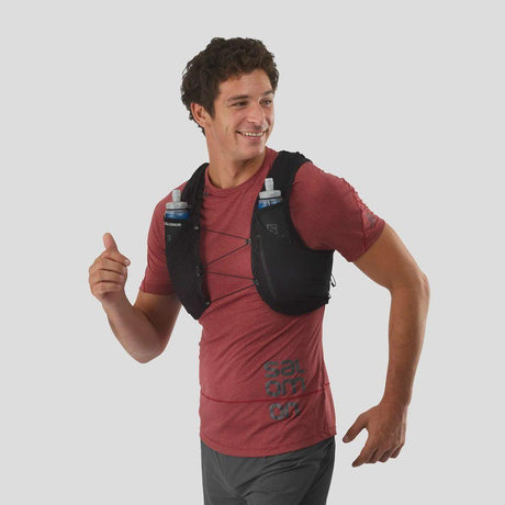 Salomon Unisex Adv Skin 5 Running Vest w/ Flasks - Cam2