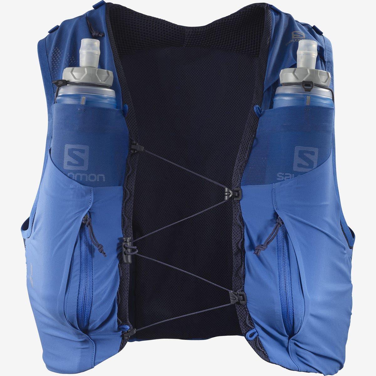 Salomon Unisex Sense Pro 10 Running Vest with Flasks - Cam2