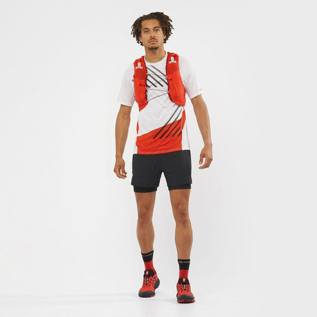 Salomon Unisex Sense Pro 10 Running Vest with Flasks - Cam2