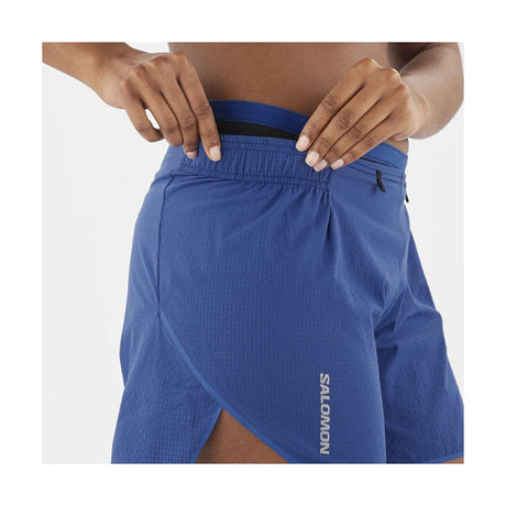 Salomon Women's Sense Aero 5 Shorts - Cam2