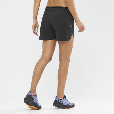 Salomon Women's Sense Aero 5 Shorts - Cam2