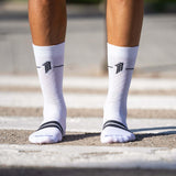 Sporcks Marie Blanque White Cycling Socks