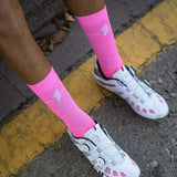 Sporcks Marie Blanque Pink Cycling Socks