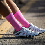 Sporcks Marie Blanque Pink Cycling Socks