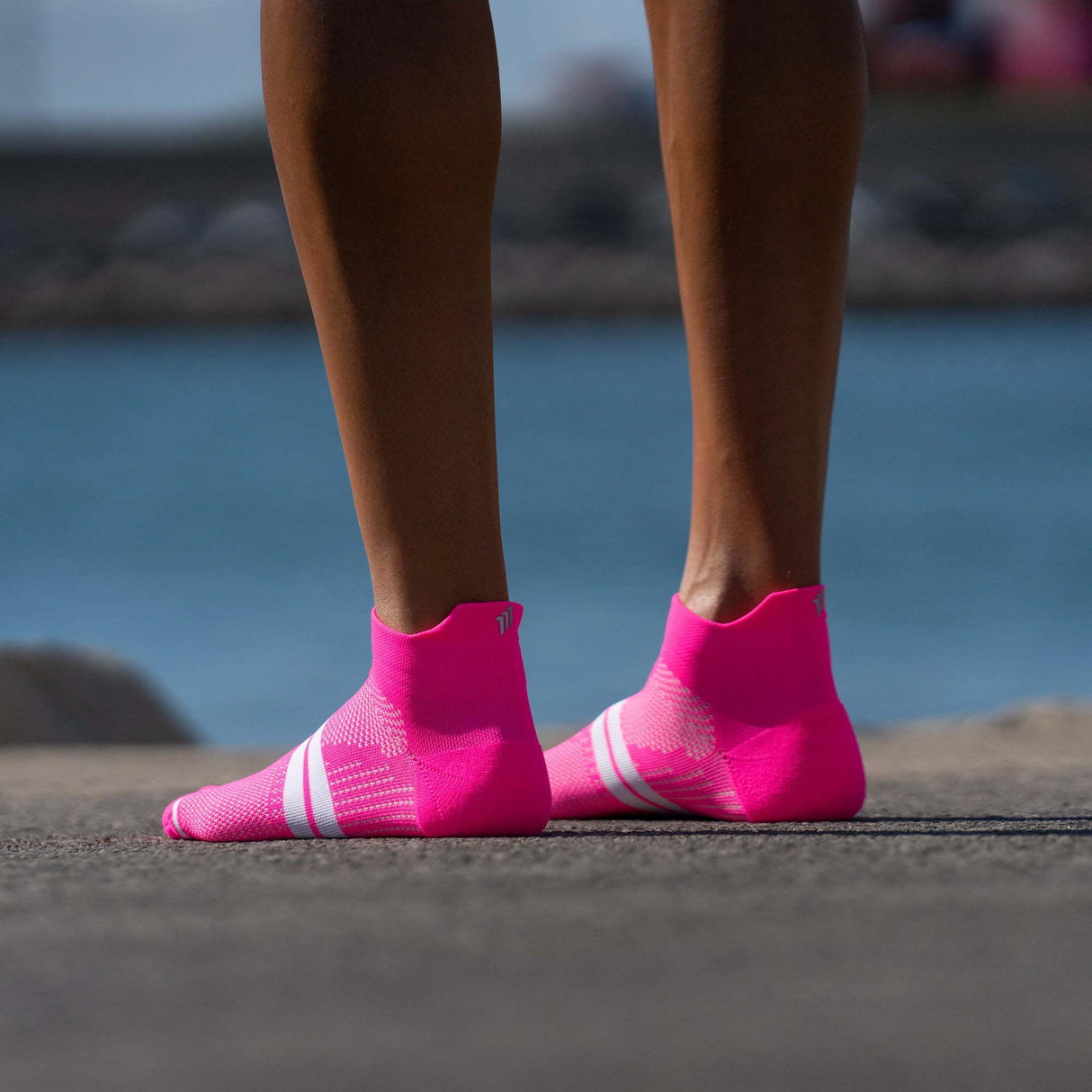 Sporcks Noosa Pink Running Socks