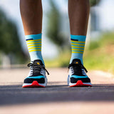 Sporcks Red Air Blue Triathlon Socks