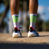 Sporcks Red Air Green Triathlon Socks