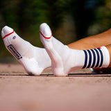 Sporcks Red Air White Triathlon Socks