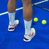 Sporcks Smash It White Tennis/Paddle Socks