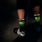 Sporcks Sub 0 Reflective Black Merino Cycling Socks