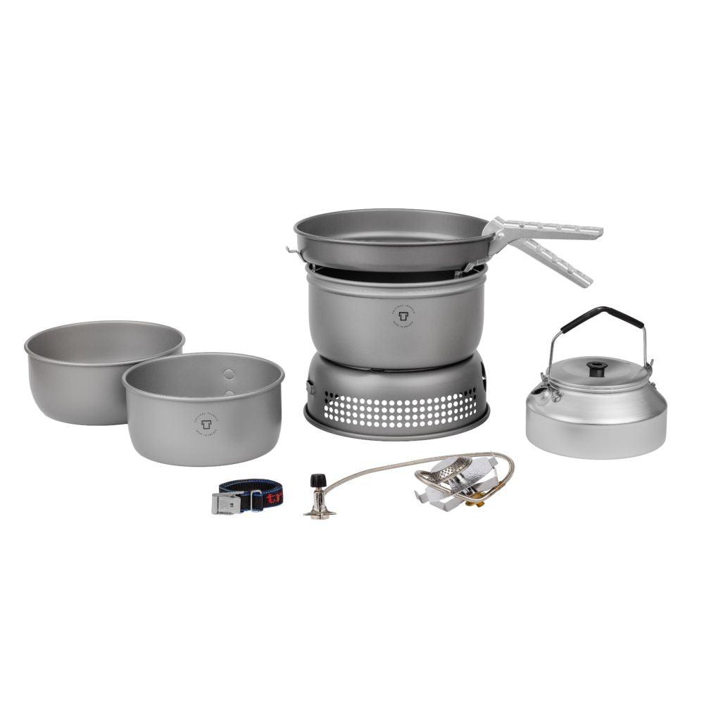 新品　Trangia 25-3 HA クッカーセット ストームクッカーL・ULハードアノダイズド・TR-25-3HA（ストーム