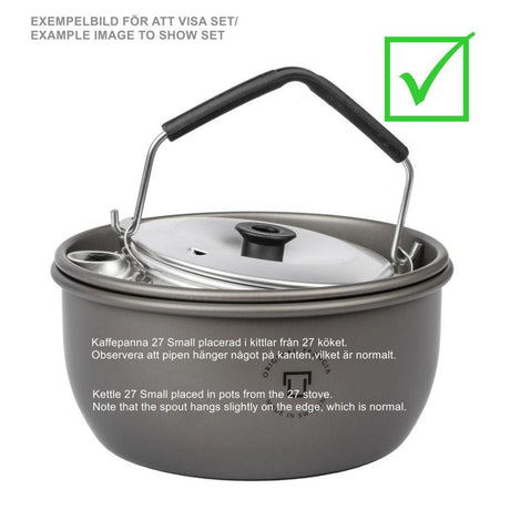 Trangia Stove 27 HA Cookset - Cam2